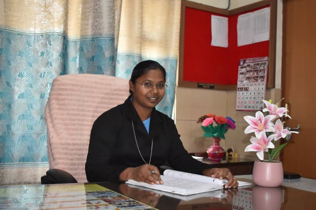 Sr. Jaya P SDS - Principal of St. Joseph's Convent School